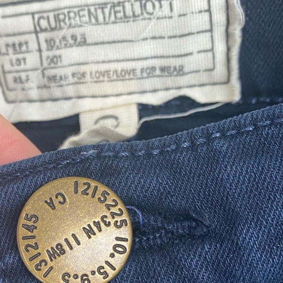 CURRENT ELLIOT jeans in blue!! - Picture 7 of 8